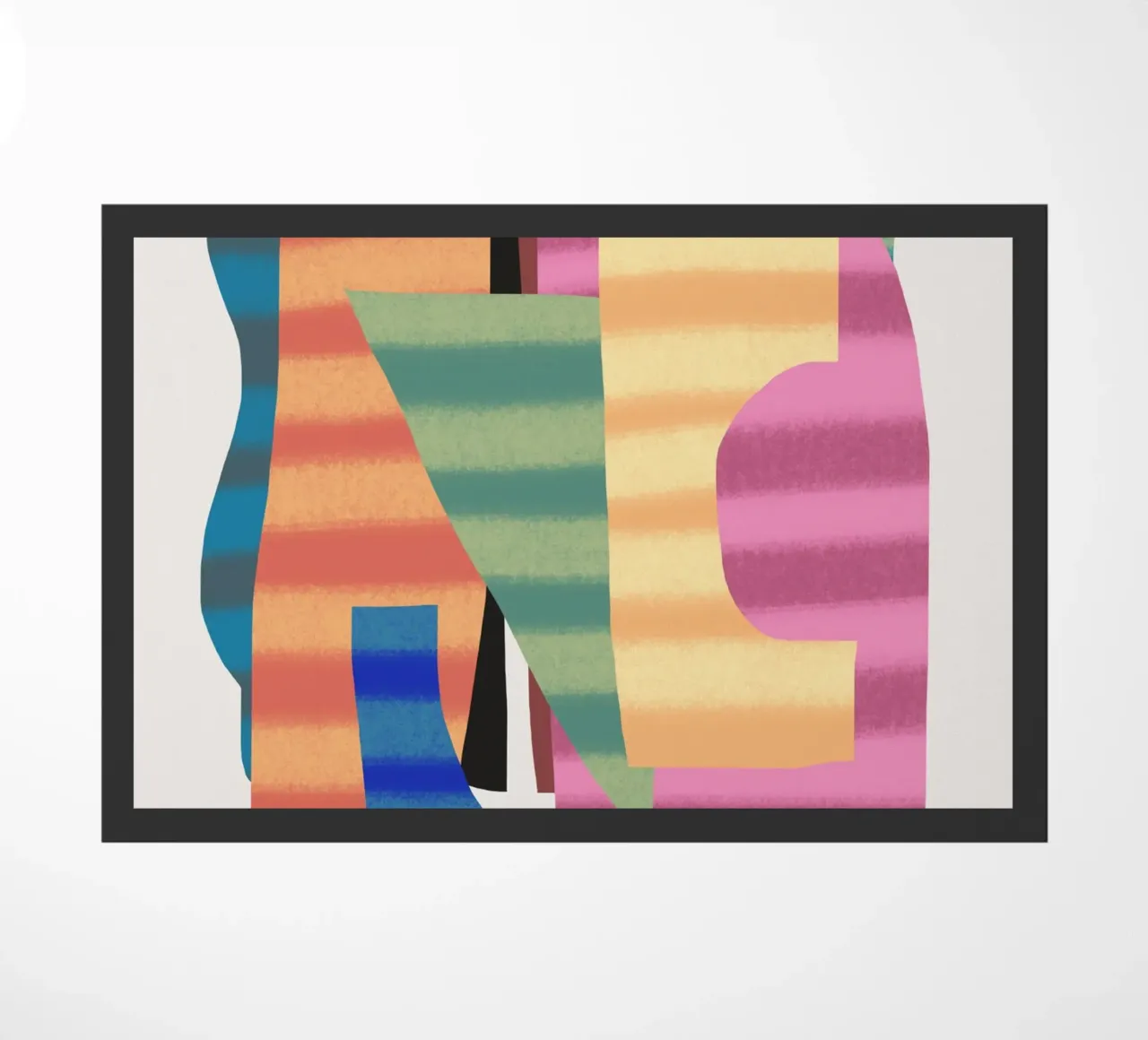 Composizione di forme giocose 3 zerbino da Little Dean