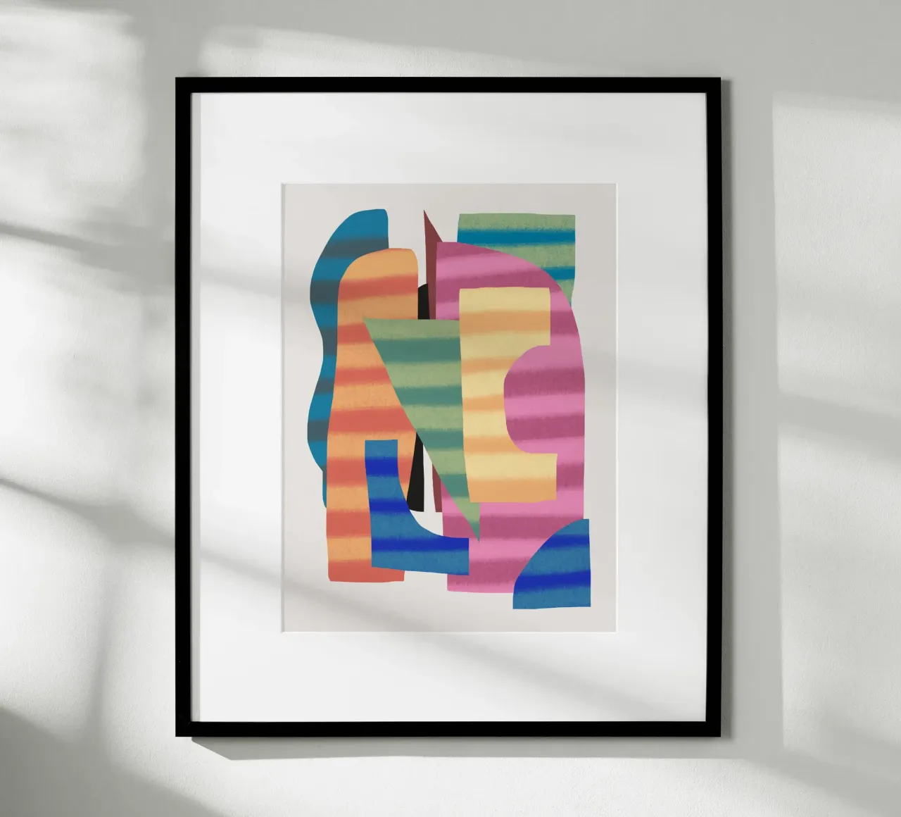 Composizione di forme giocose 3 poster da Little Dean