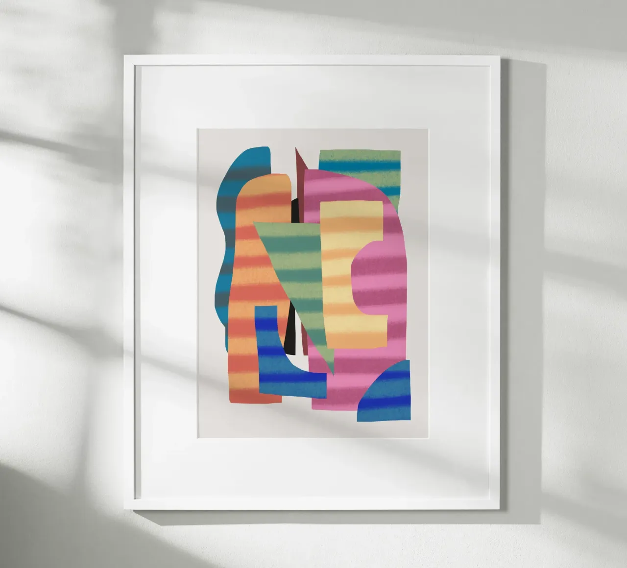 Composizione di forme giocose 3 poster da Little Dean