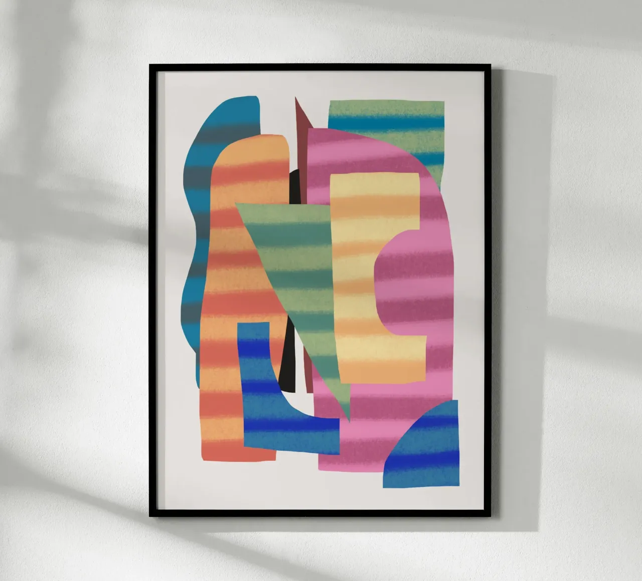 Composizione di forme giocose 3 poster da Little Dean