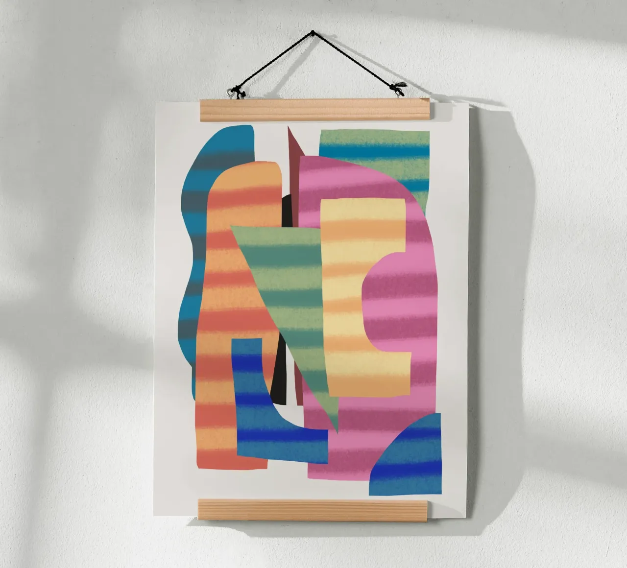 Composizione di forme giocose 3 poster da Little Dean