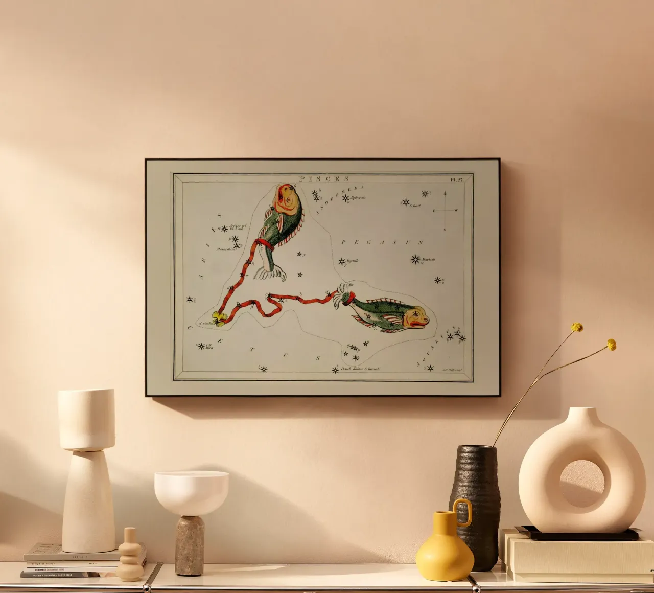 Pisces plexiglass da Vintage by JUNIQE