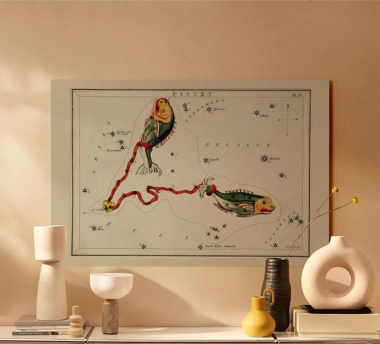 Pisces plexiglass da Vintage by JUNIQE