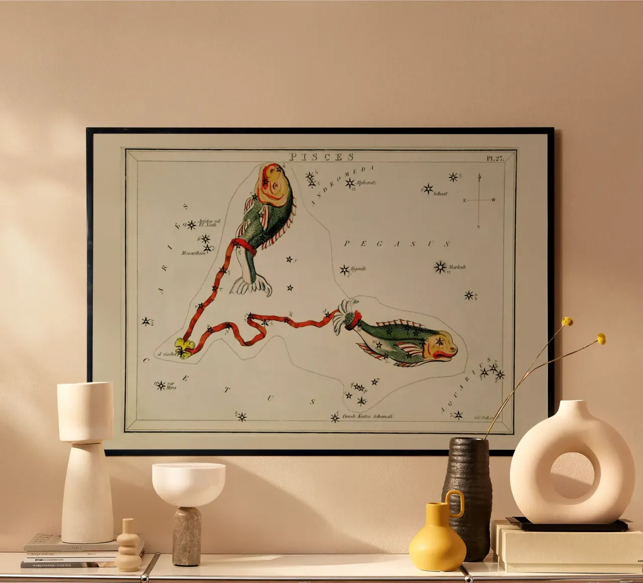 Pisces poster da Vintage by JUNIQE