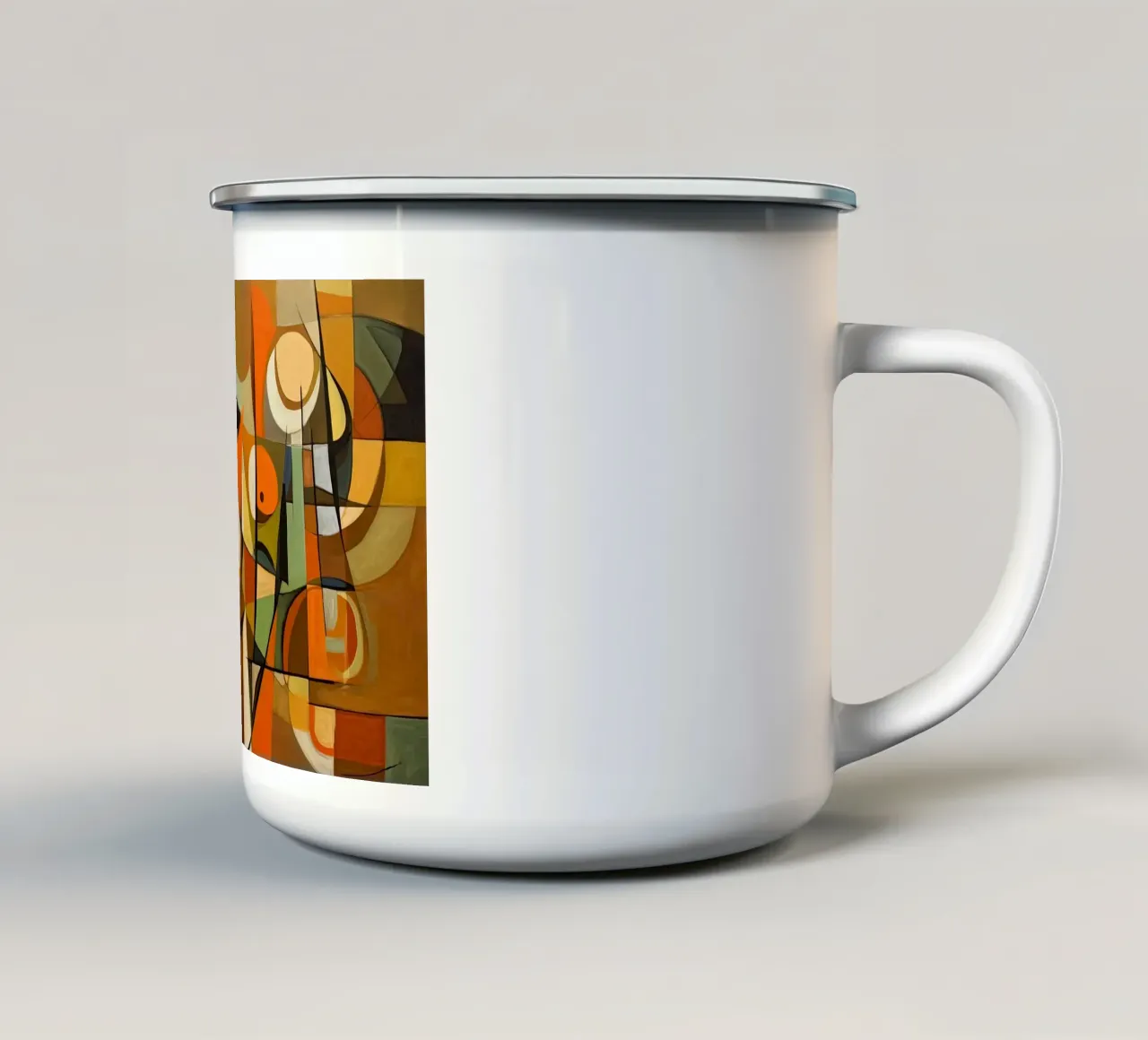 Arte da parete di Imagine tazza in smalto da Imagine