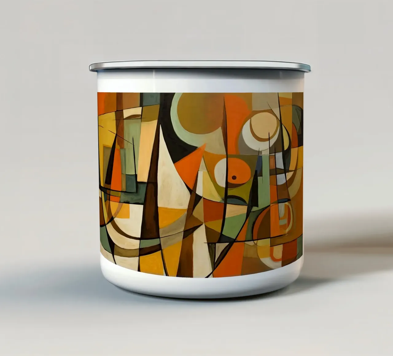 Arte da parete di Imagine tazza in smalto da Imagine