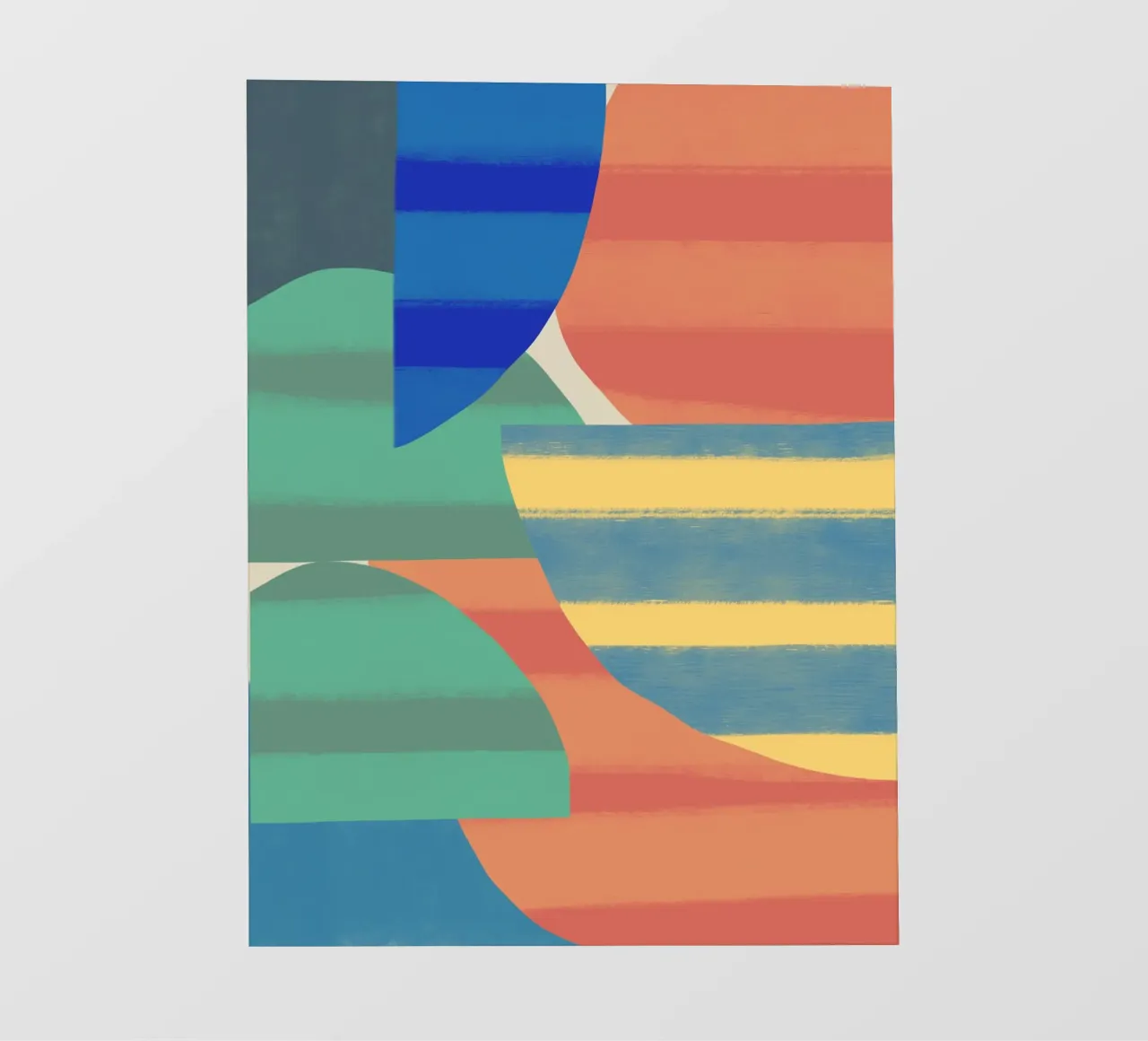 Composizione di forme giocose 6 pellicola backlit da Little Dean