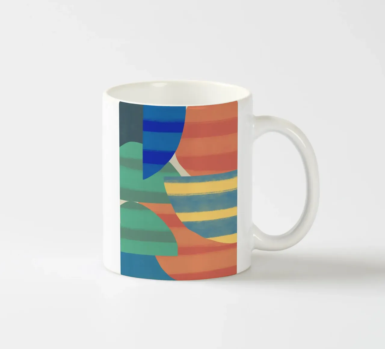 Composizione di forme giocose 6 tazza in ceramica da Little Dean