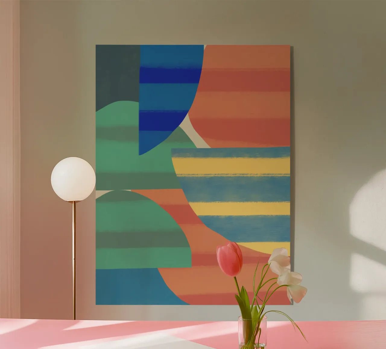 Composizione di forme giocose 6 plexiglass da Little Dean