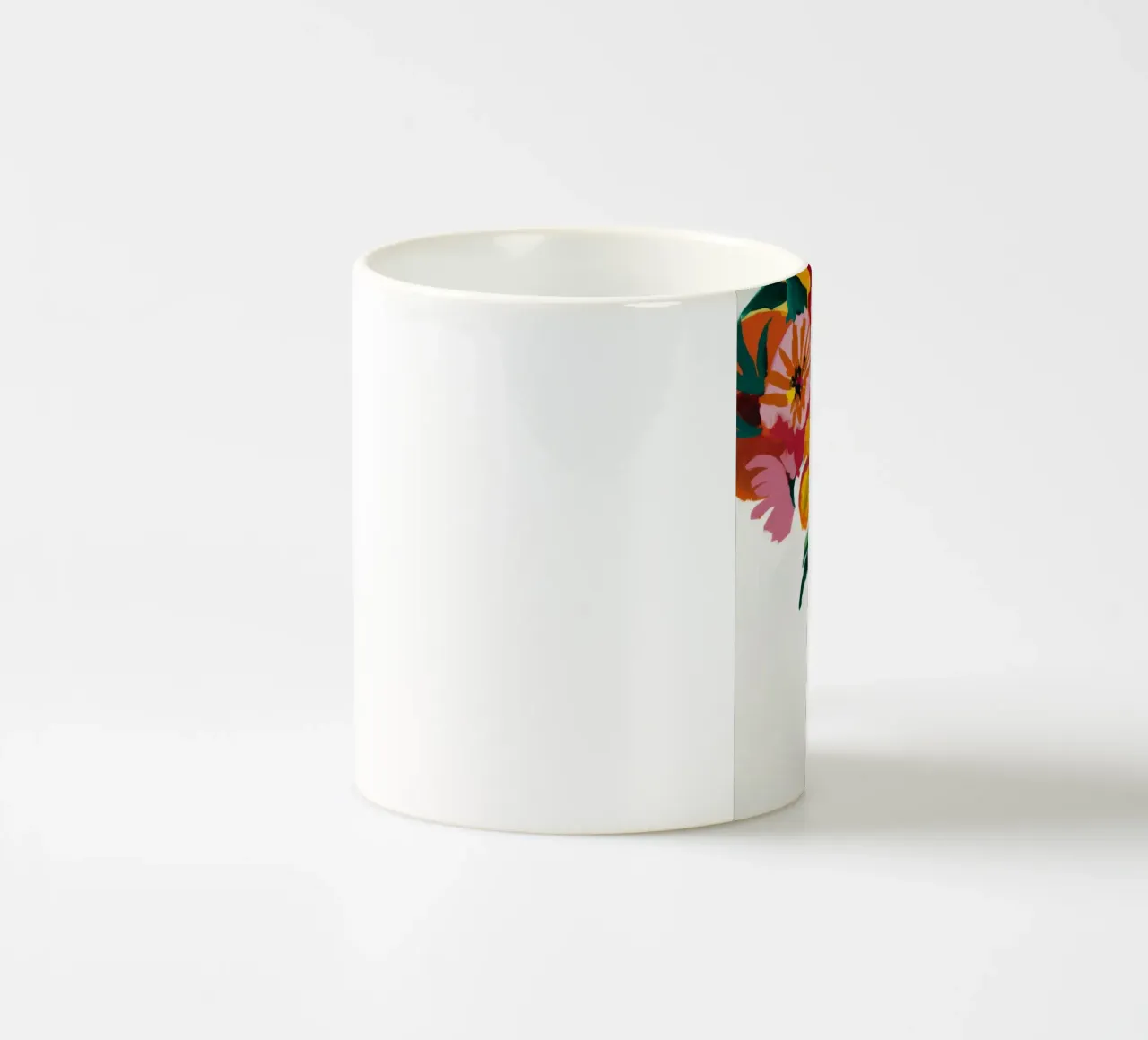 Cascata di fiori cobalto tazza in ceramica da Fable Tempa