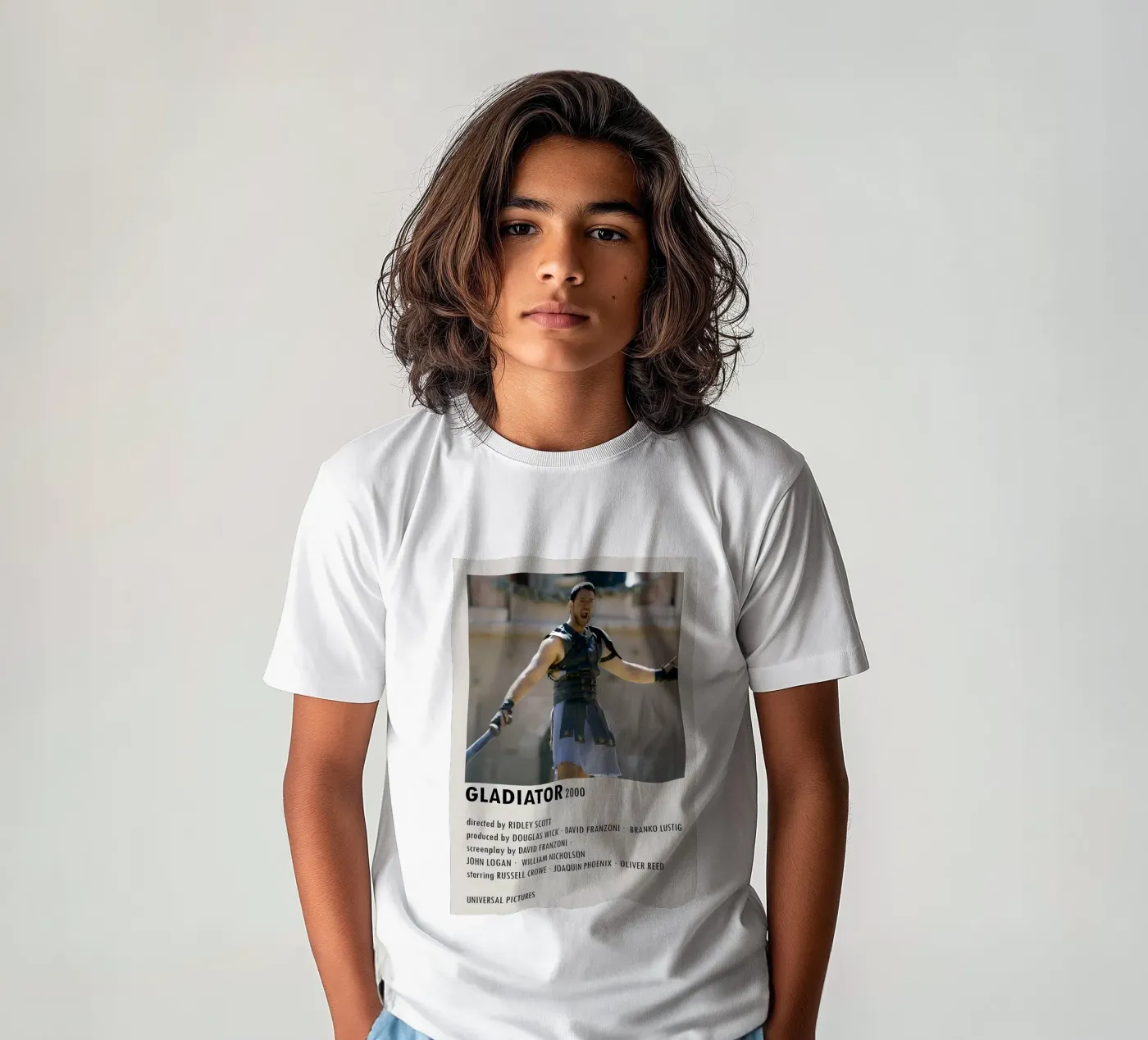 GLADIATOR 2000 kinder t-shirt van MVFminimalist