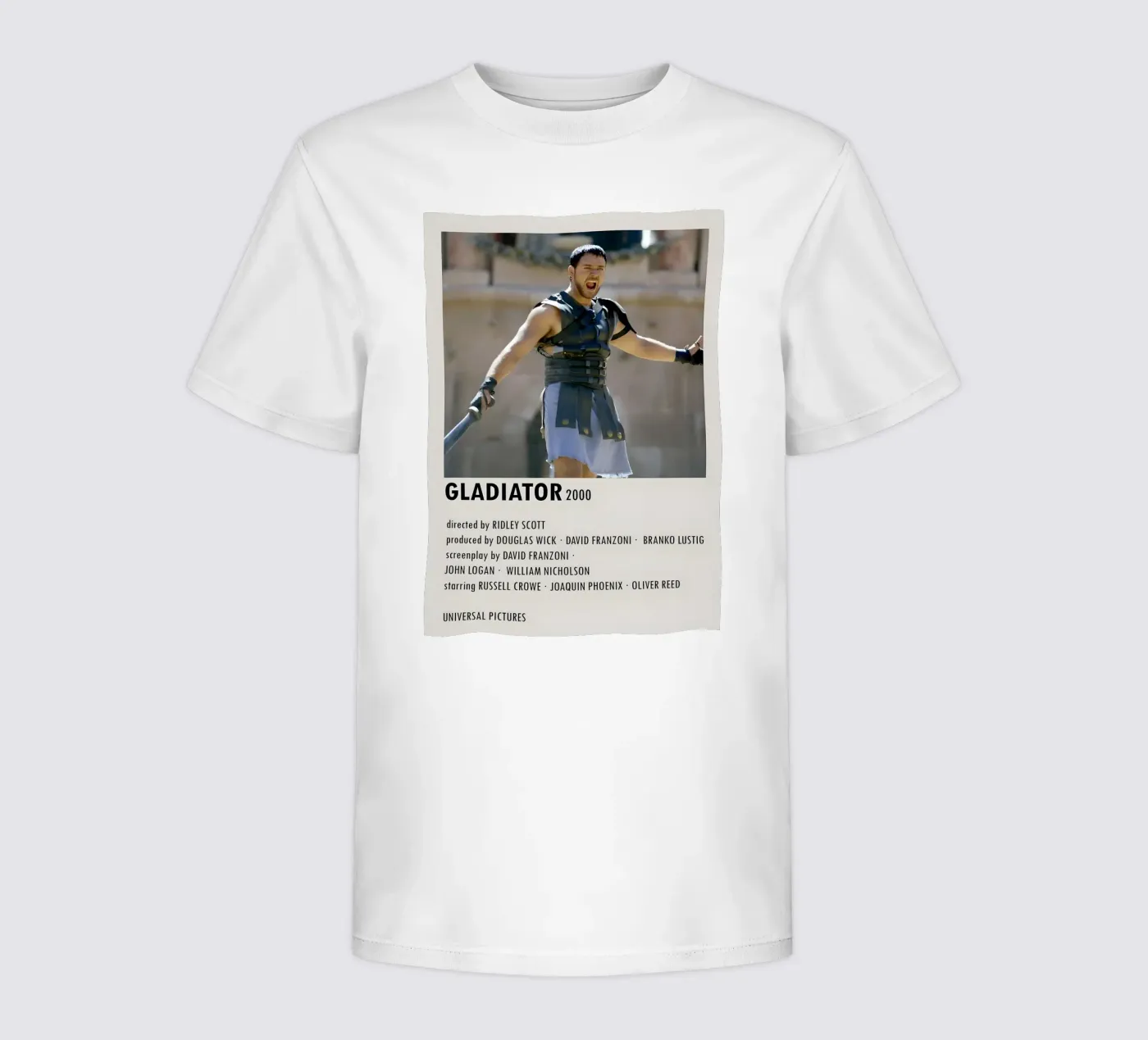 GLADIATOR 2000 kinder t-shirt van MVFminimalist