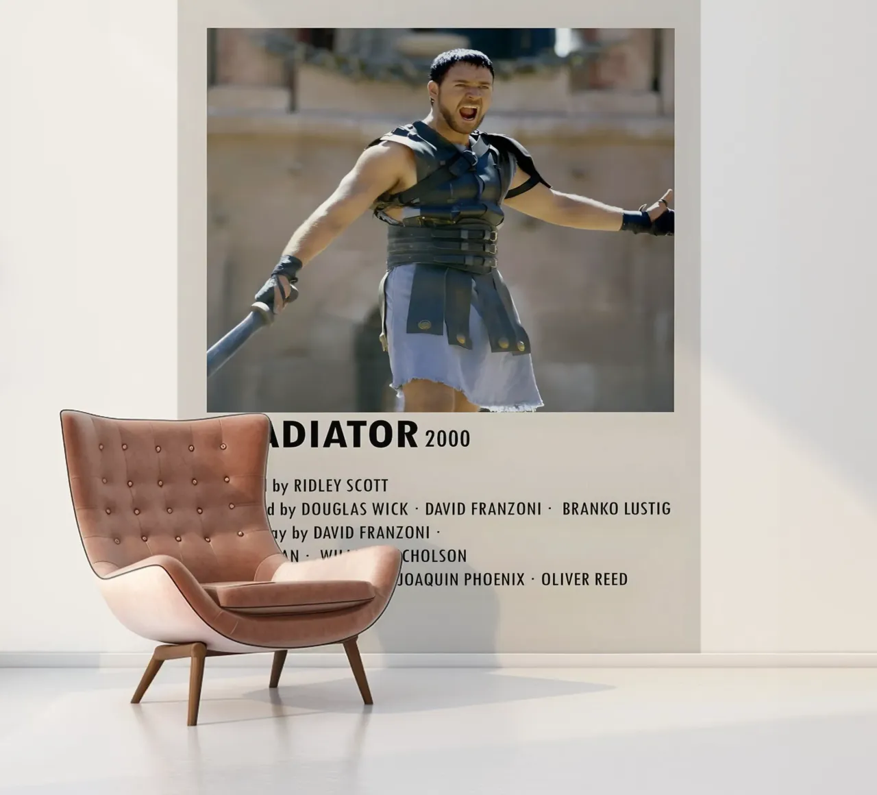 GLADIATOR 2000 fotobehang van MVFminimalist