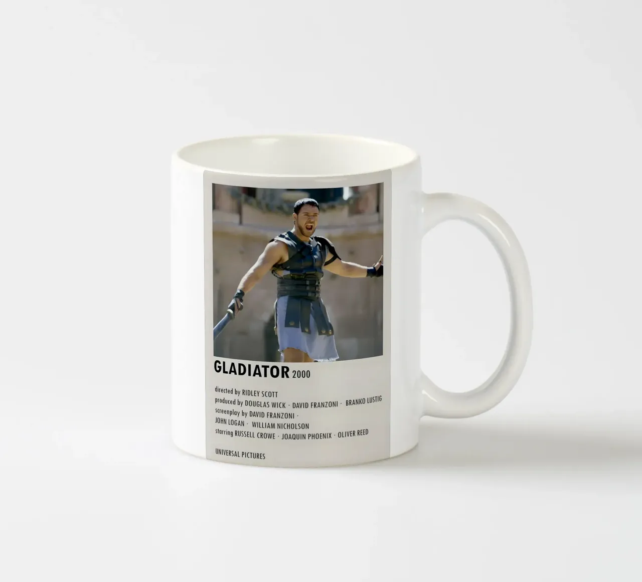 GLADIATOR 2000 tazza in ceramica da MVFminimalist