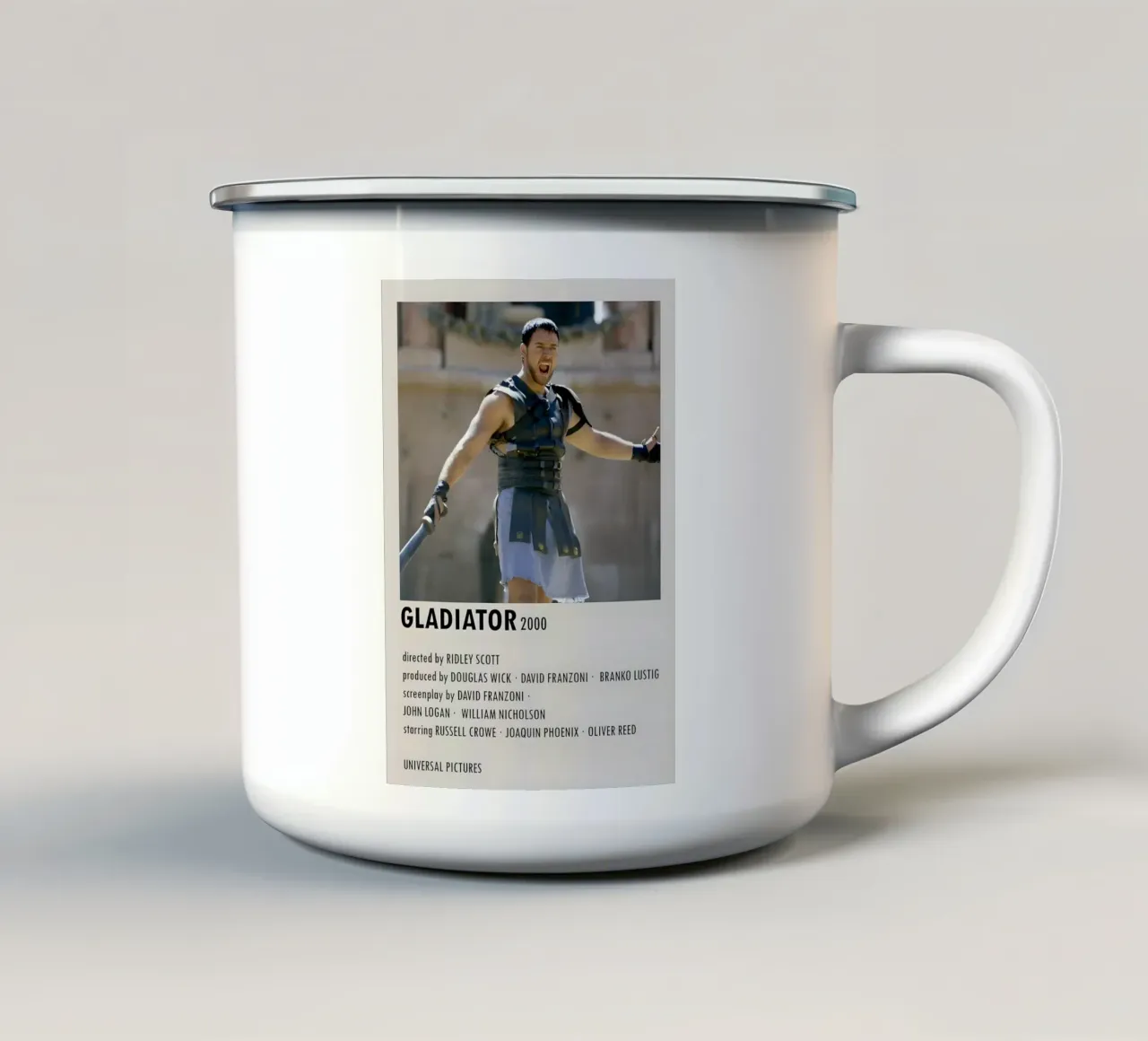 GLADIATOR 2000 tazza in smalto da MVFminimalist