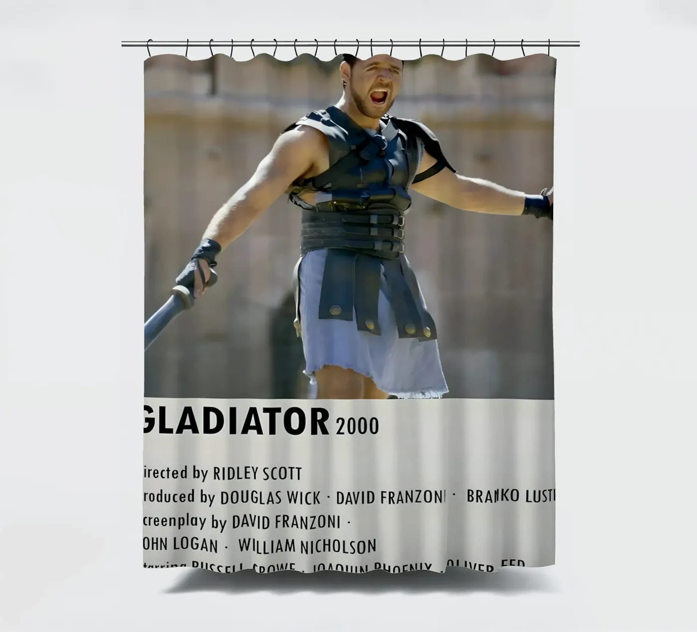 GLADIATOR 2000 Duschvorhang von MVFminimalist