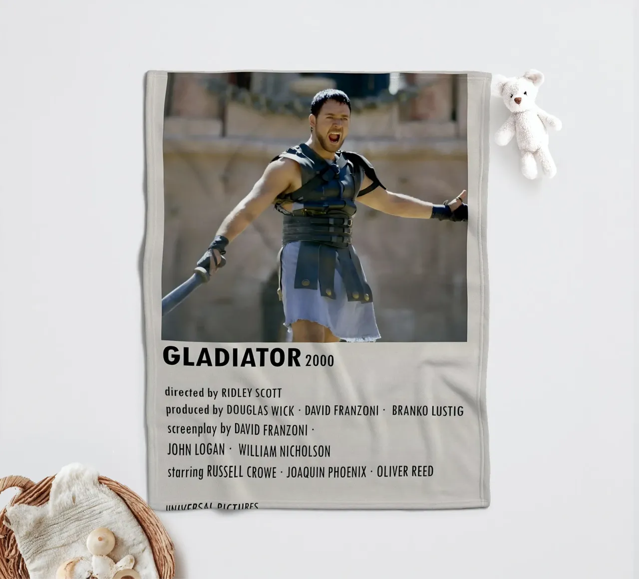 GLADIATOR 2000 coperta in pile da MVFminimalist