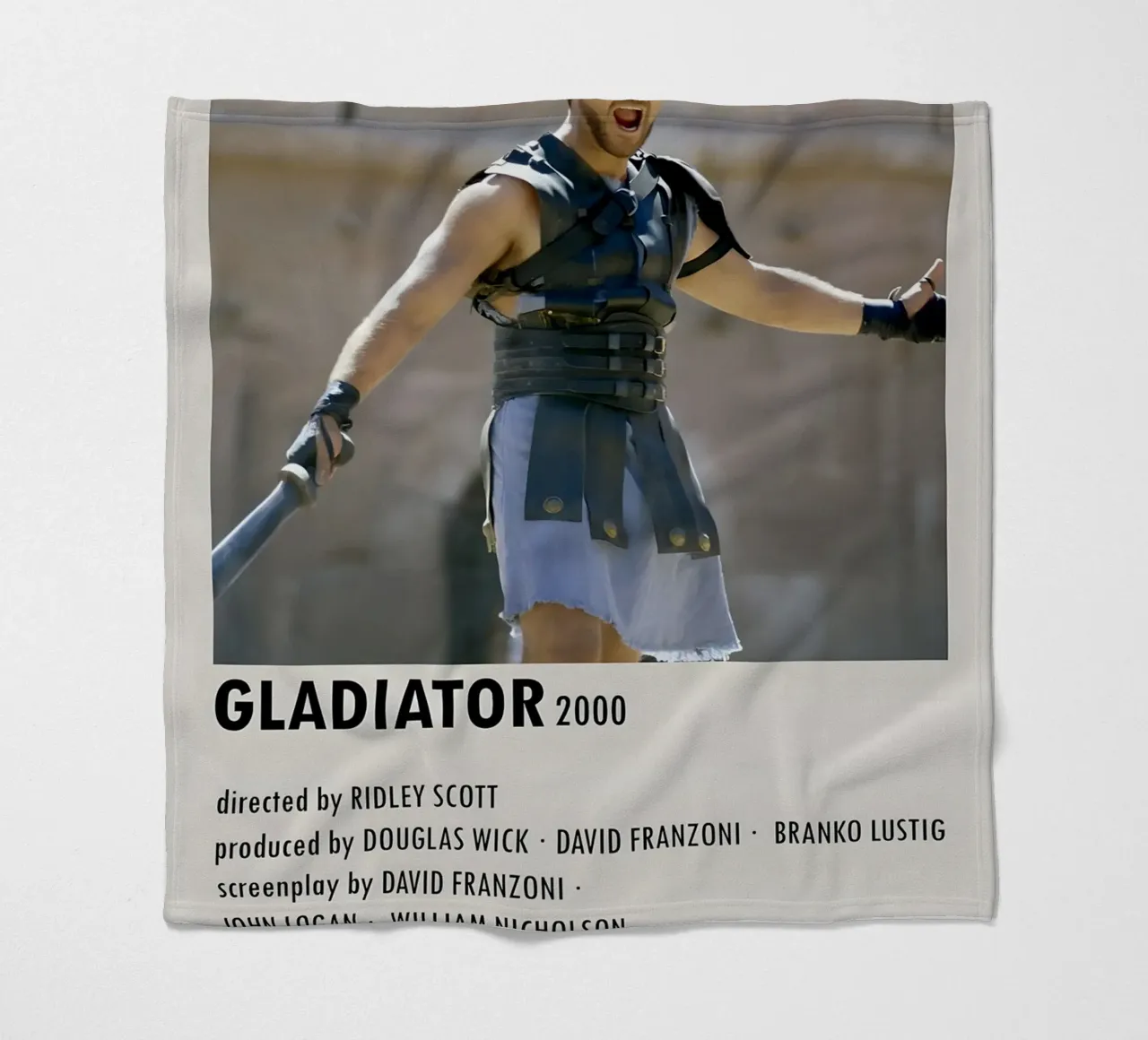 GLADIATOR 2000 coperta in pile da MVFminimalist