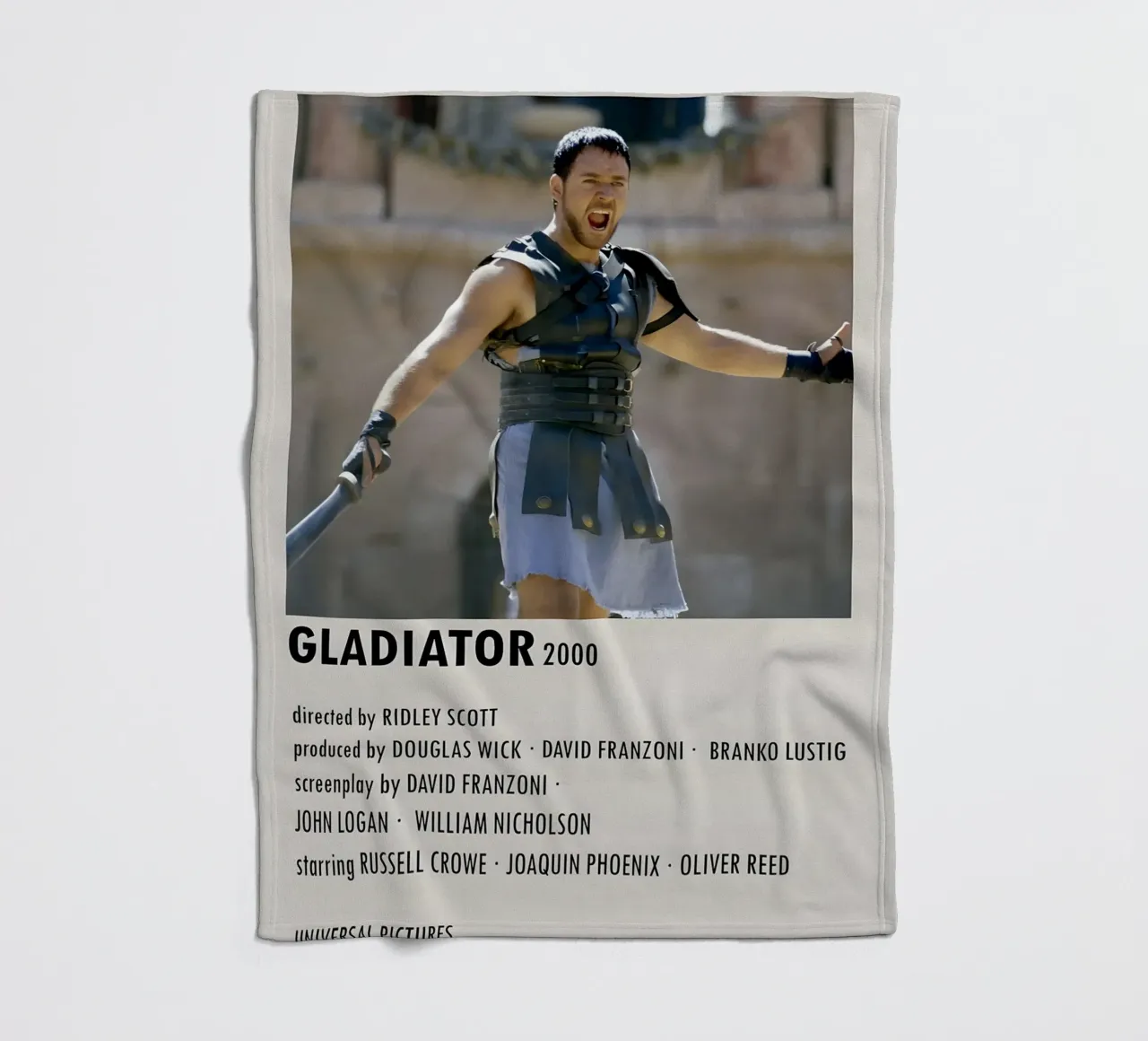 GLADIATOR 2000 coperta in pile da MVFminimalist