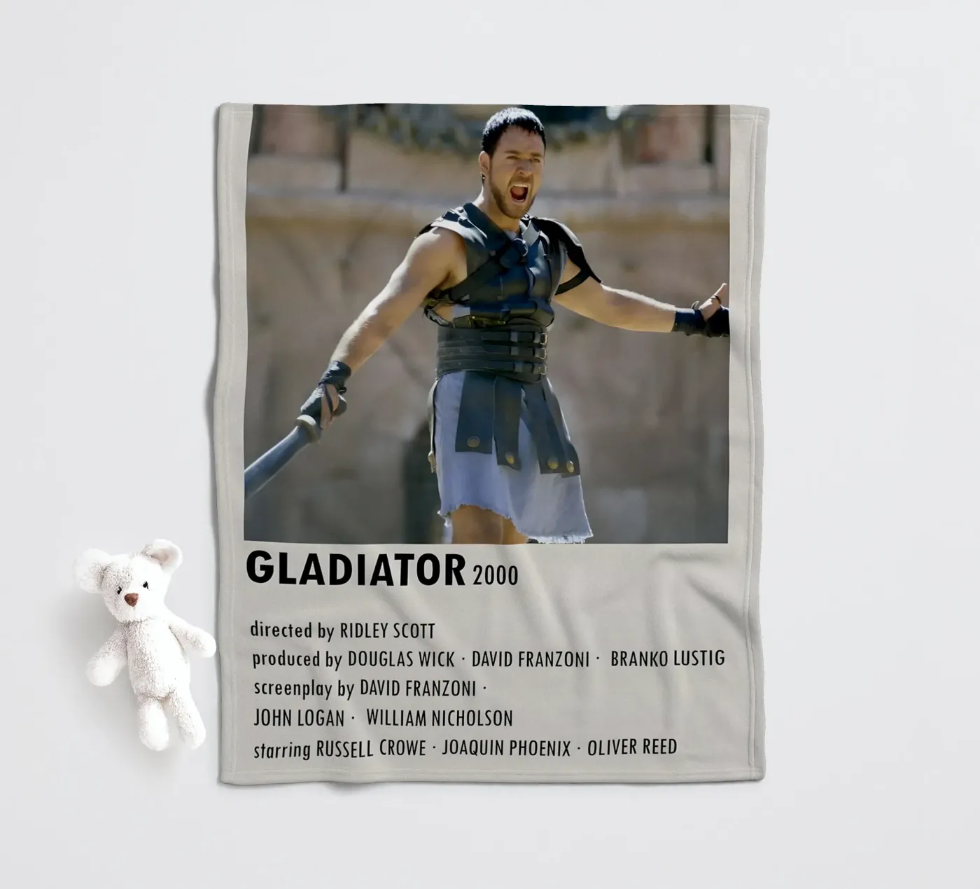 GLADIATOR 2000 fleecedeken van MVFminimalist