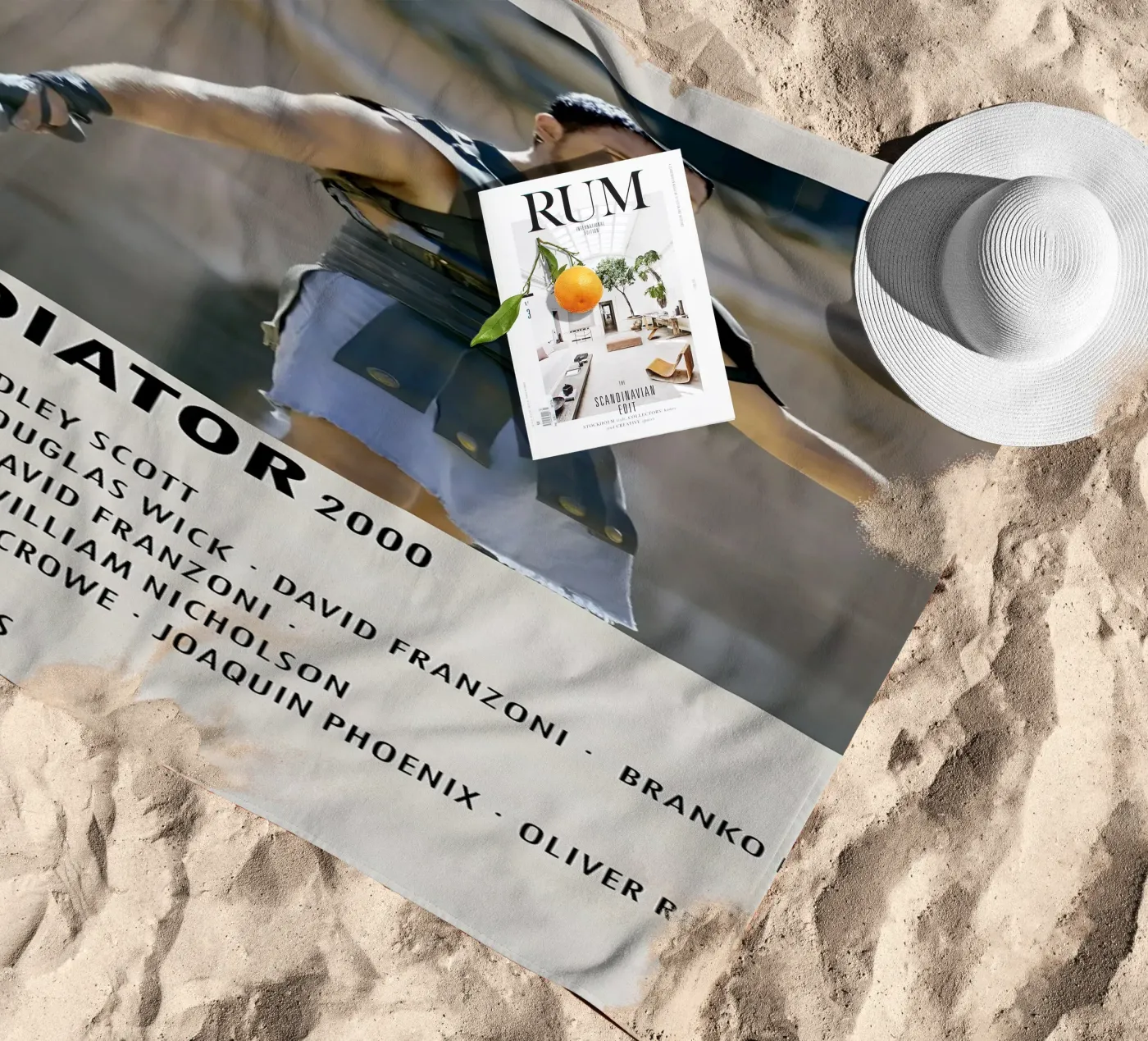 GLADIATOR 2000 strandhanddoek van MVFminimalist