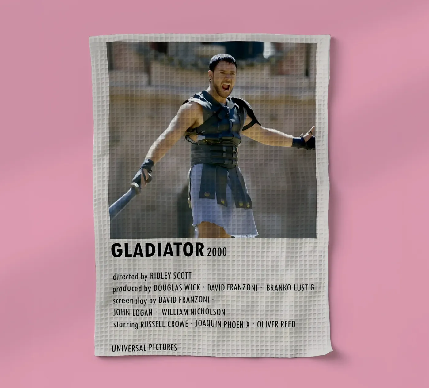 GLADIATOR 2000 torchon de MVFminimalist
