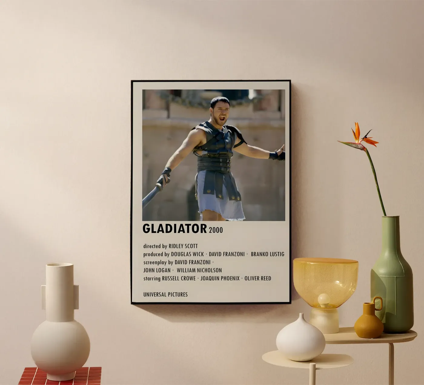 GLADIATOR 2000 Acryl-Glas von MVFminimalist