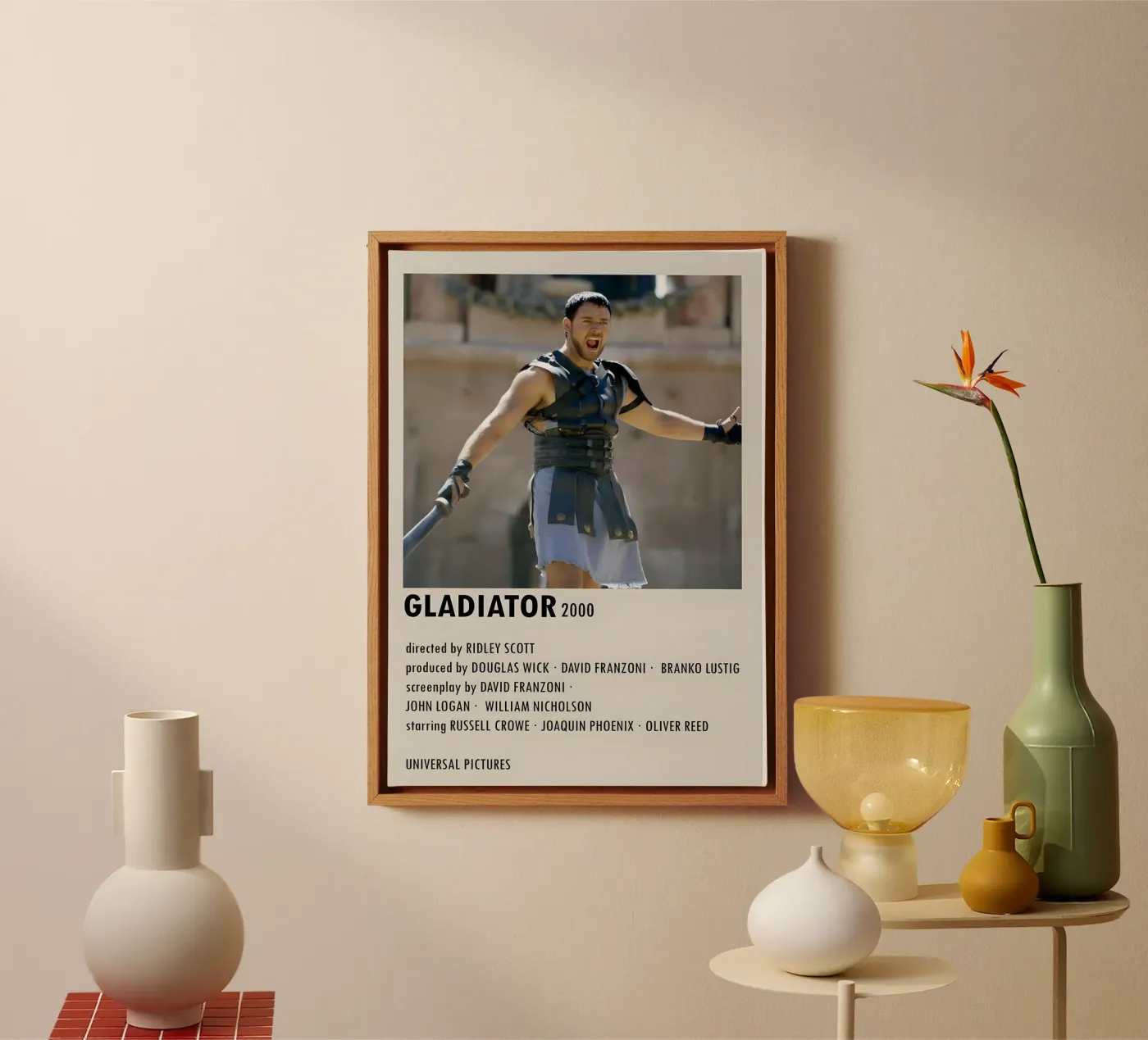 GLADIATOR 2000 tela da MVFminimalist