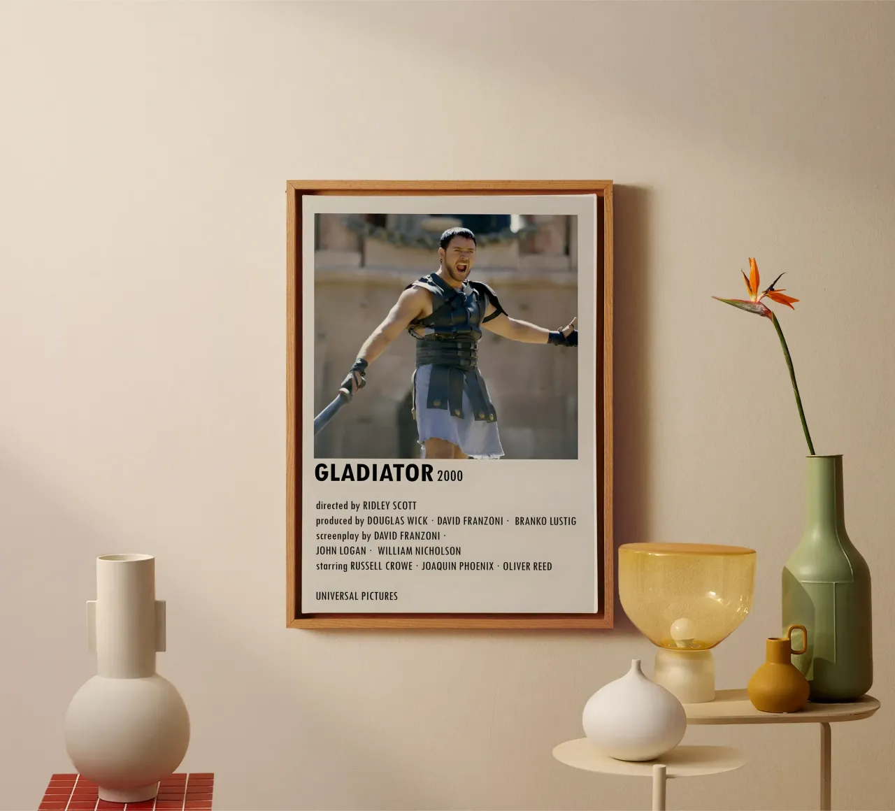 GLADIATOR 2000 tela da MVFminimalist