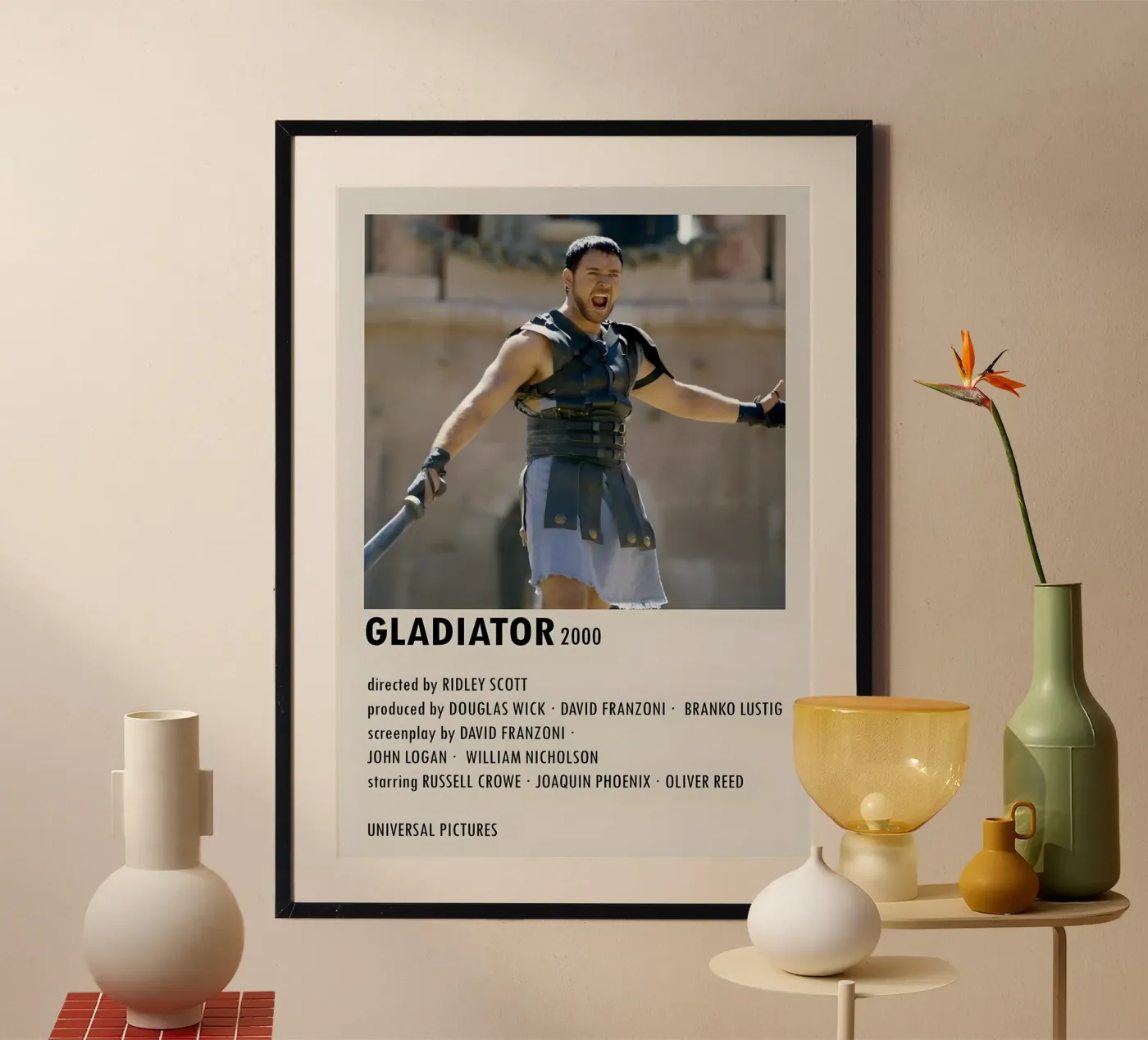 GLADIATOR 2000 poster da MVFminimalist