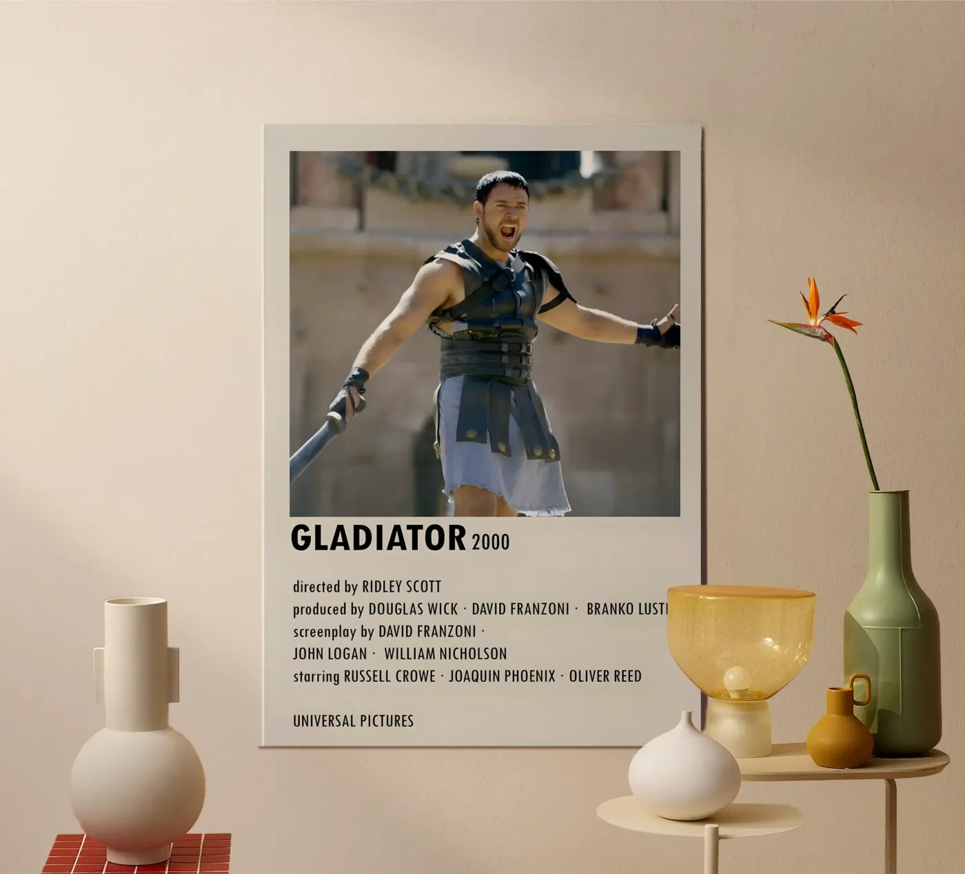 GLADIATOR 2000 poster da MVFminimalist