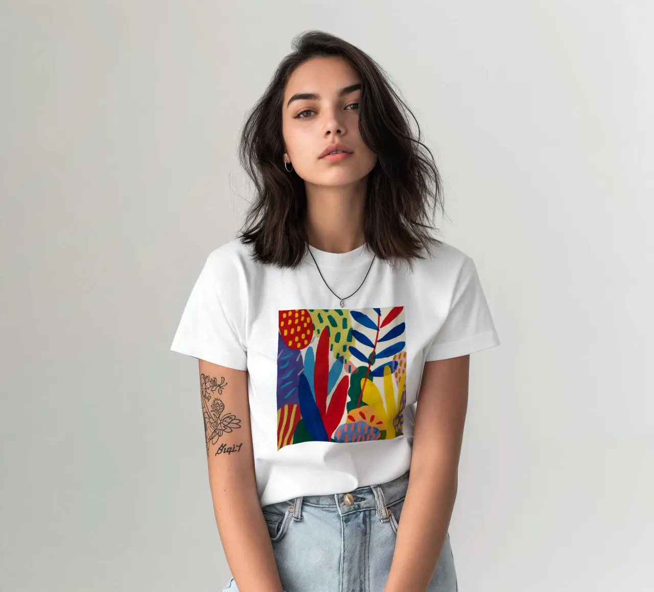 Cascata di colori verticale t-shirt da Dawn Light