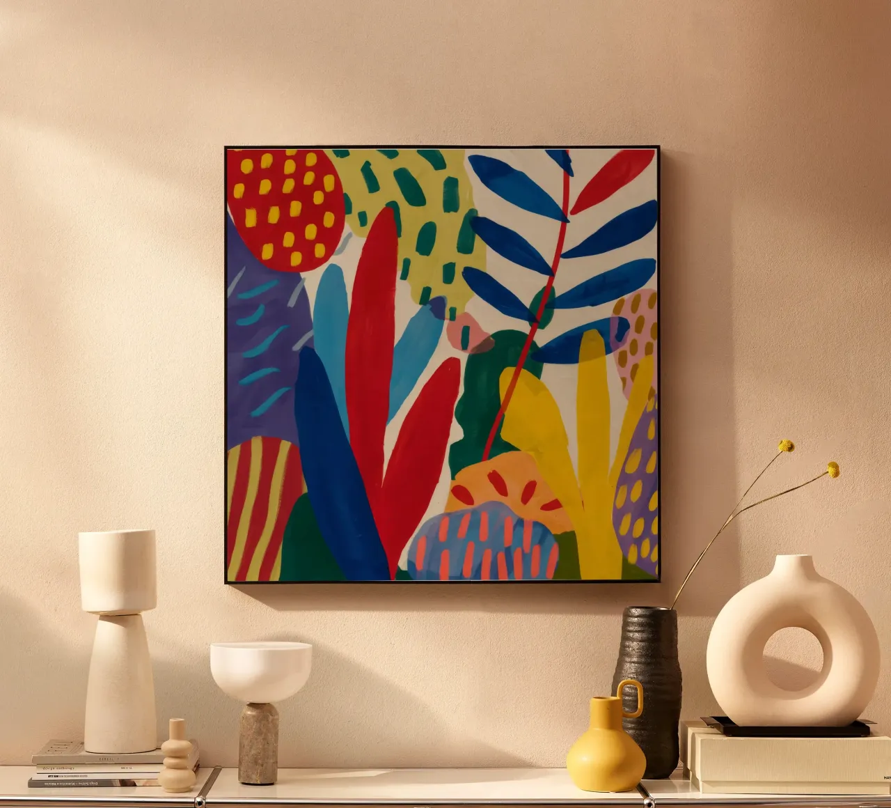 Cascata di colori verticale alluminio dibond da Dawn Light