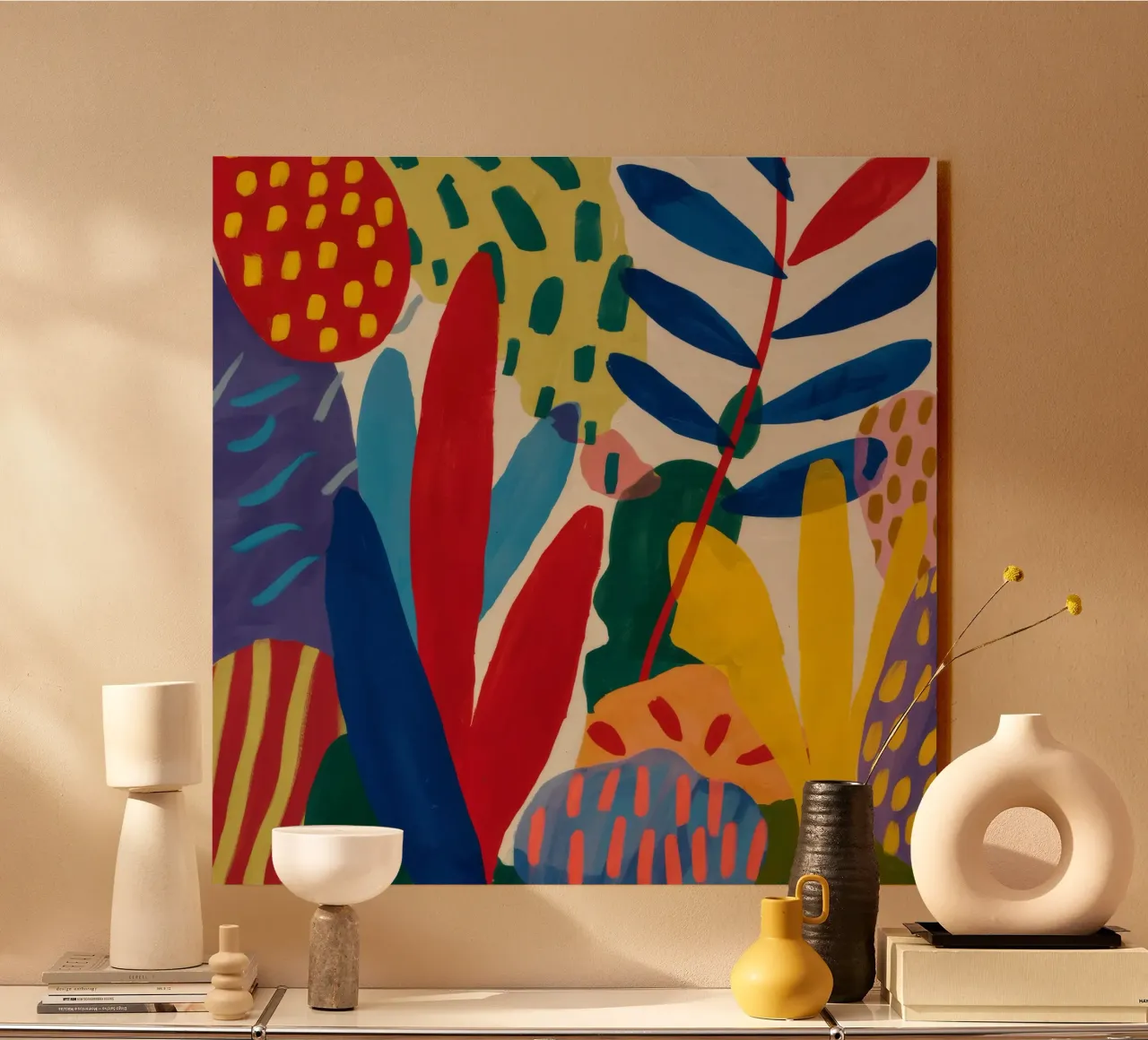 Cascata di colori verticale alluminio dibond da Dawn Light