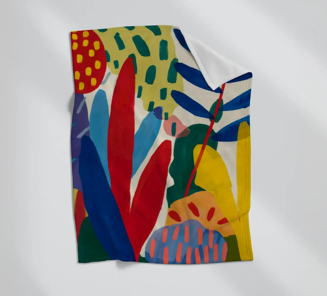 Cascata di colori verticale coperta in pile da Dawn Light