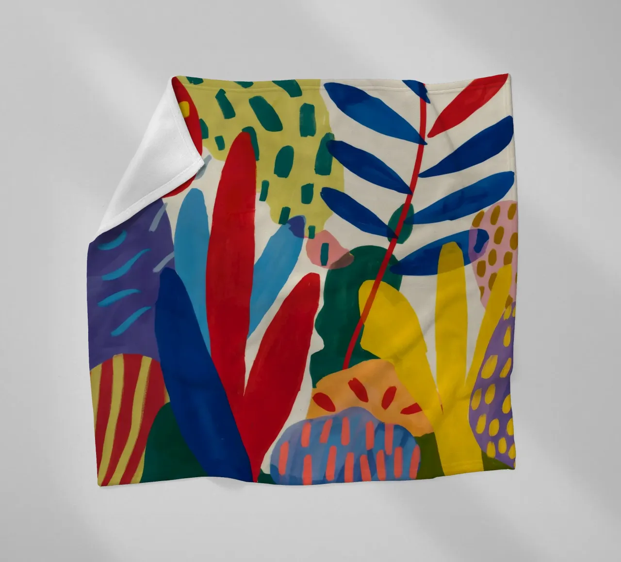 Cascata di colori verticale coperta in pile da Dawn Light