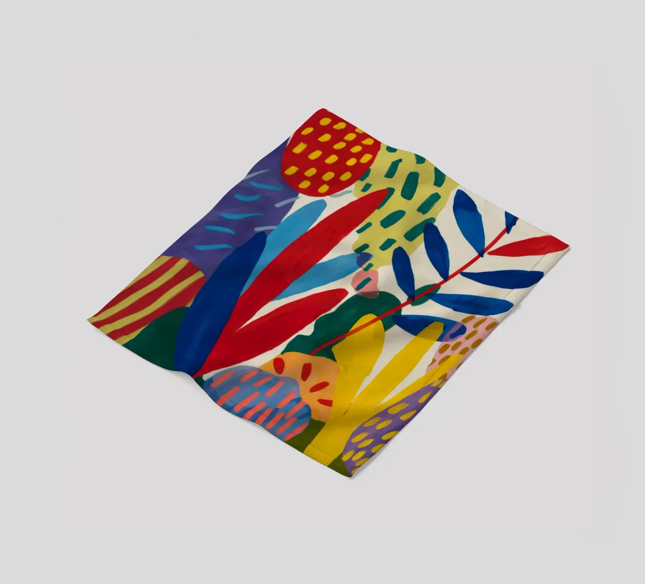 Cascata di colori verticale coperta in pile da Dawn Light