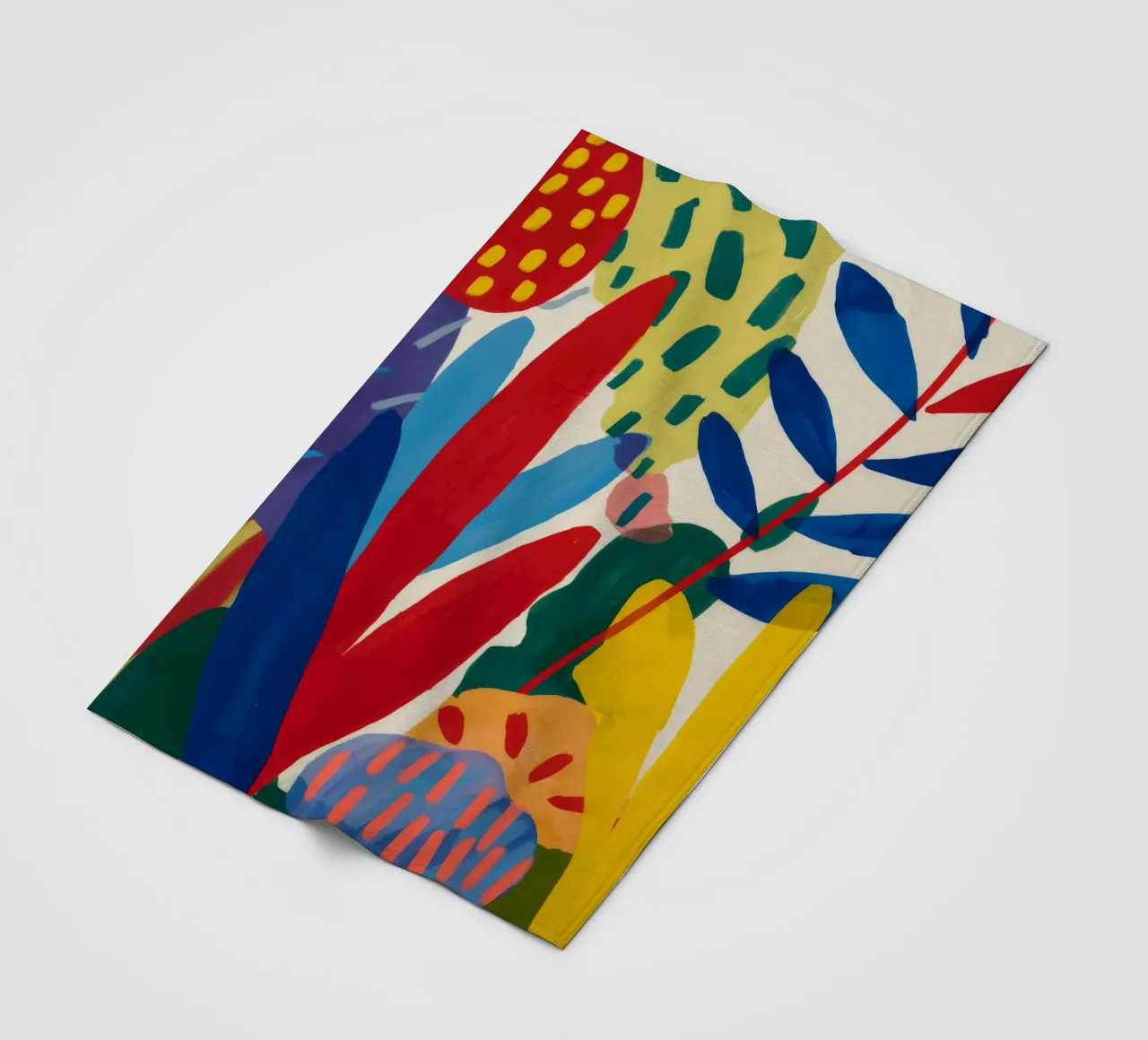 Cascata di colori verticale coperta in pile da Dawn Light