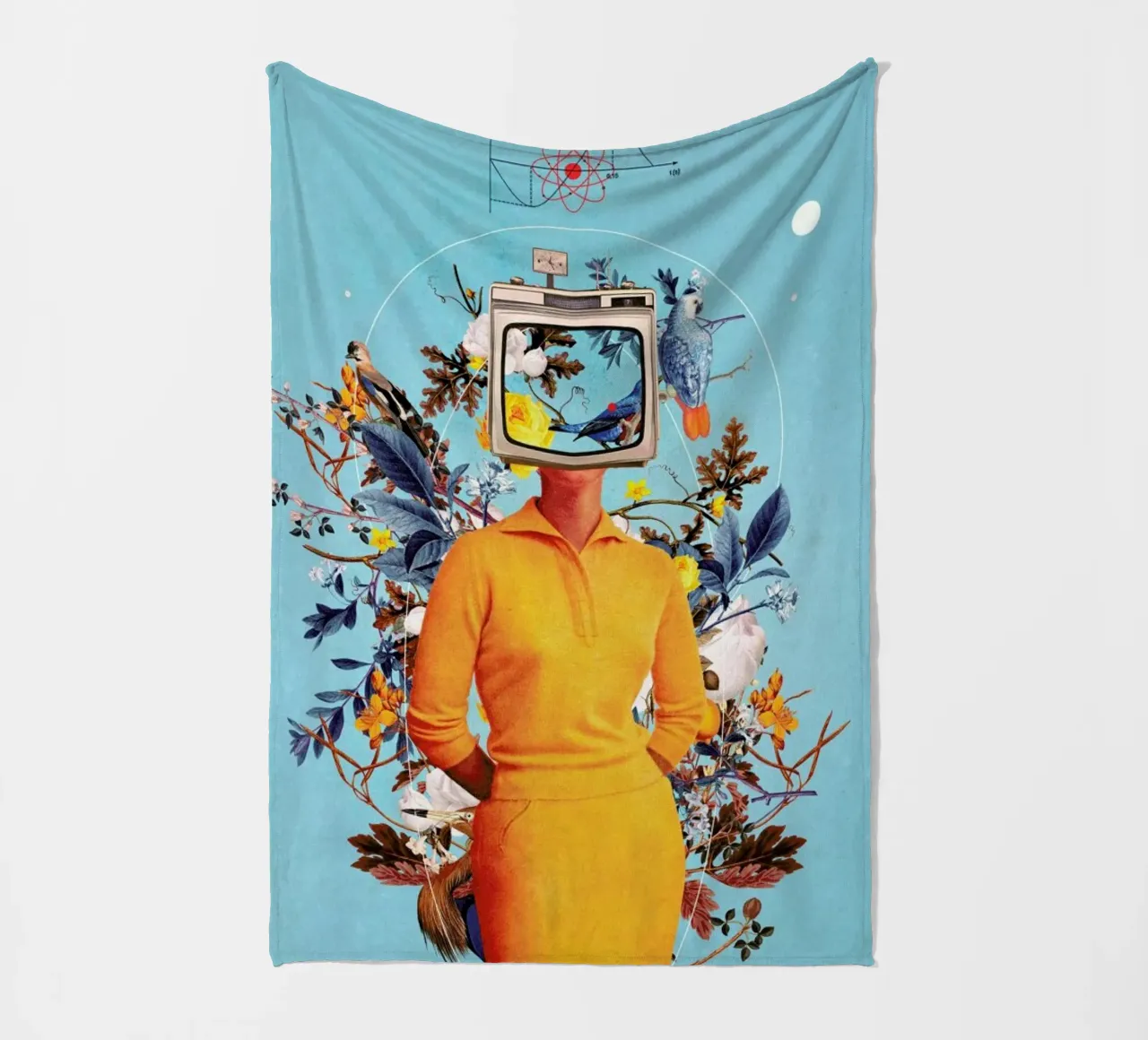 Don't Feed The Monitors With Your Dreams coperta in pile da Frank Moth