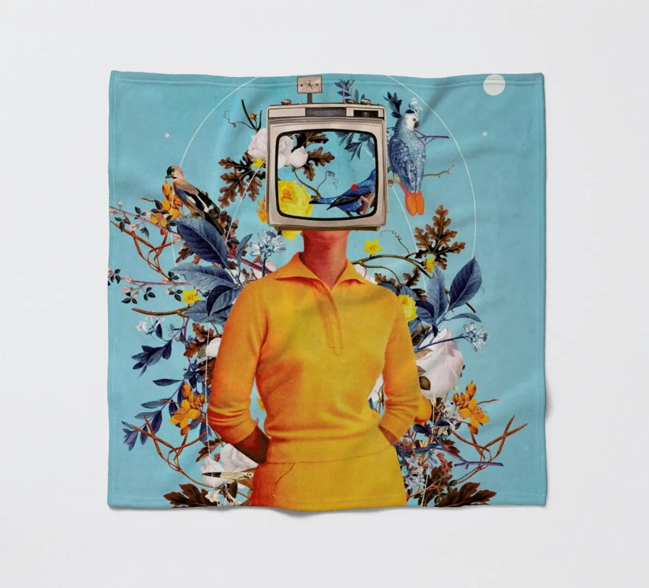 Don't Feed The Monitors With Your Dreams coperta in pile da Frank Moth