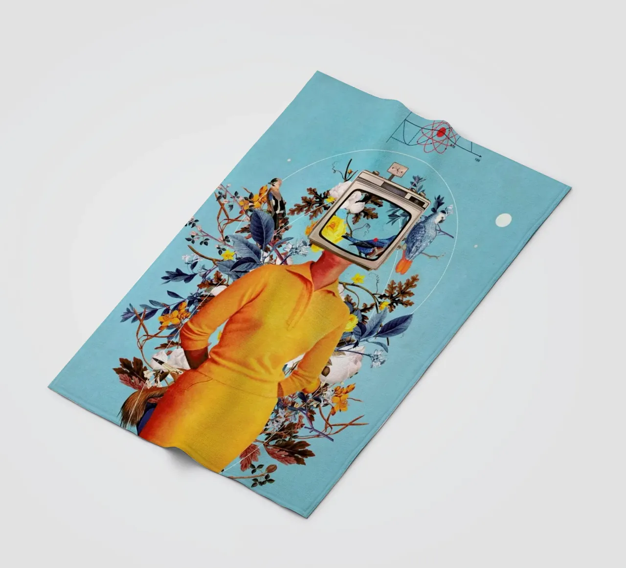 Don't Feed The Monitors With Your Dreams coperta in pile da Frank Moth