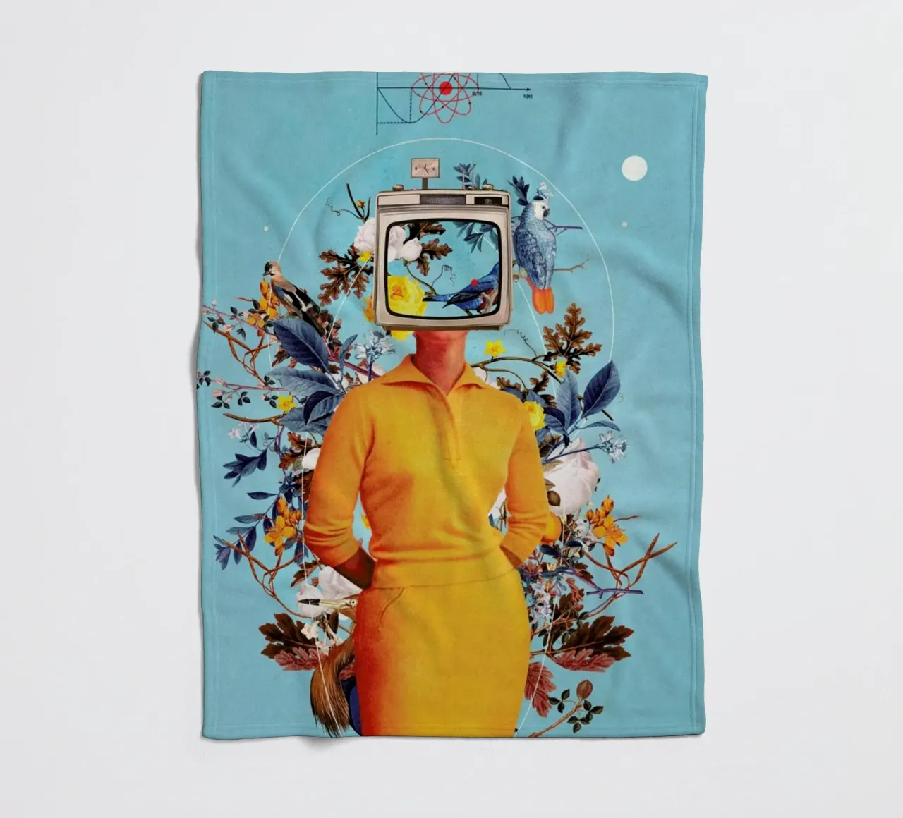 Don't Feed The Monitors With Your Dreams coperta in pile da Frank Moth