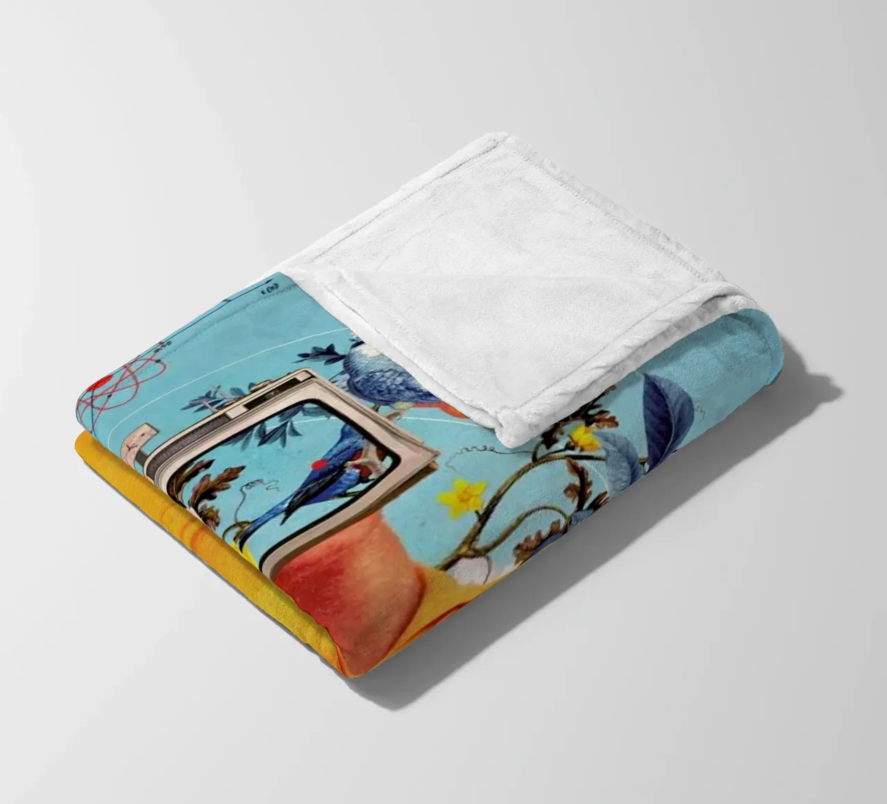 Don't Feed The Monitors With Your Dreams coperta in pile da Frank Moth