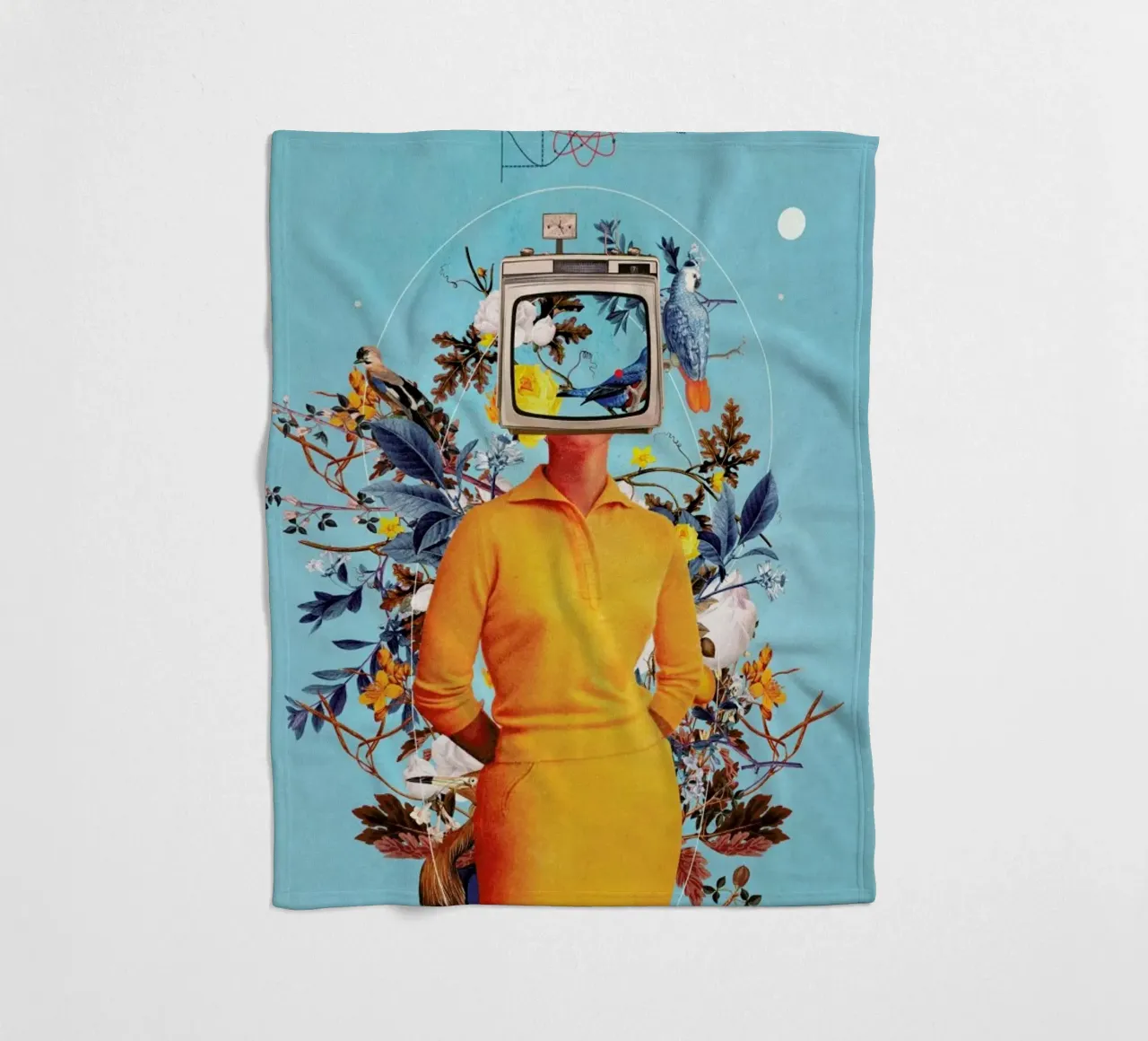 Don't Feed The Monitors With Your Dreams coperta in pile da Frank Moth