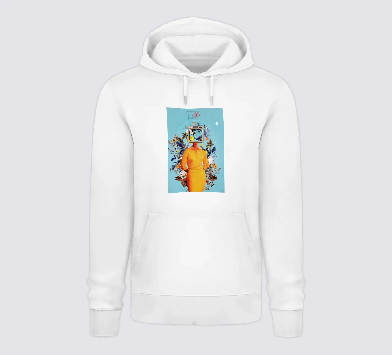 Don't Feed The Monitors With Your Dreams hoodie by Frank Moth
