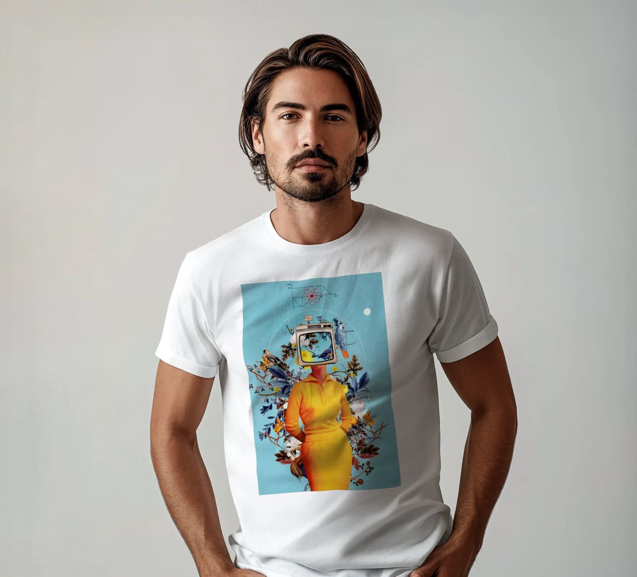 Don't Feed The Monitors With Your Dreams t-shirt da Frank Moth