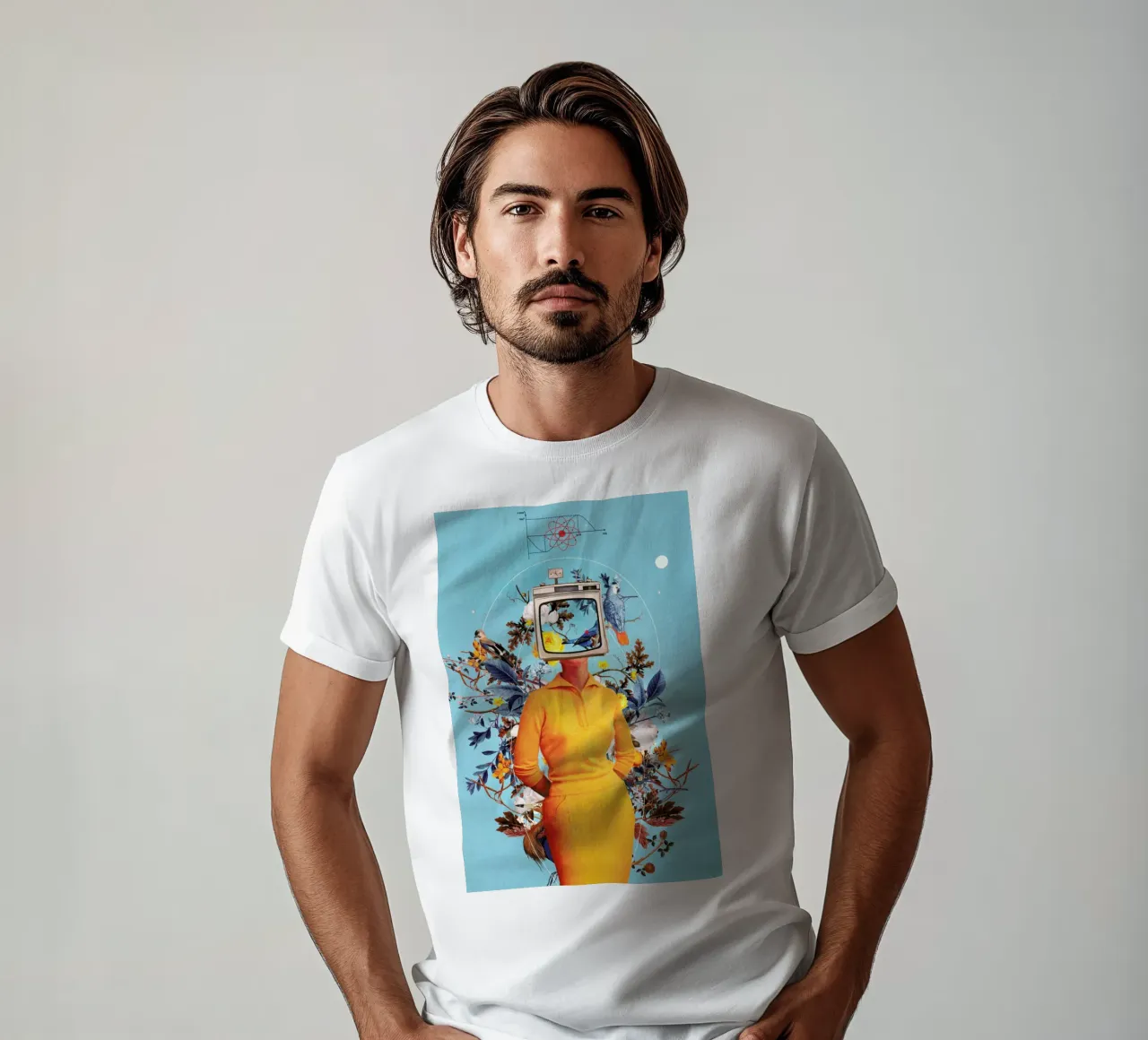 Don't Feed The Monitors With Your Dreams t-shirt da Frank Moth