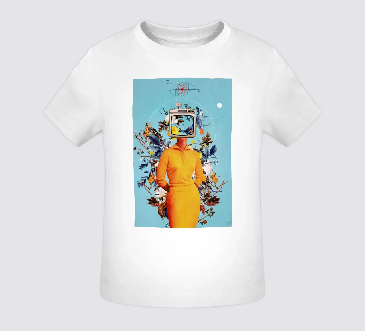 Don't Feed The Monitors With Your Dreams camiseta de bebé de Frank Moth