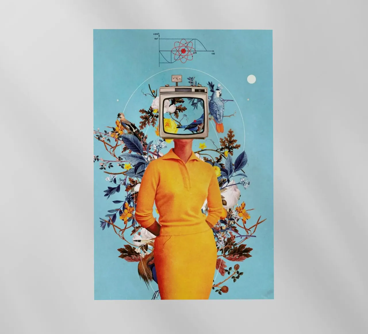 Don't Feed The Monitors With Your Dreams pellicola backlit da Frank Moth