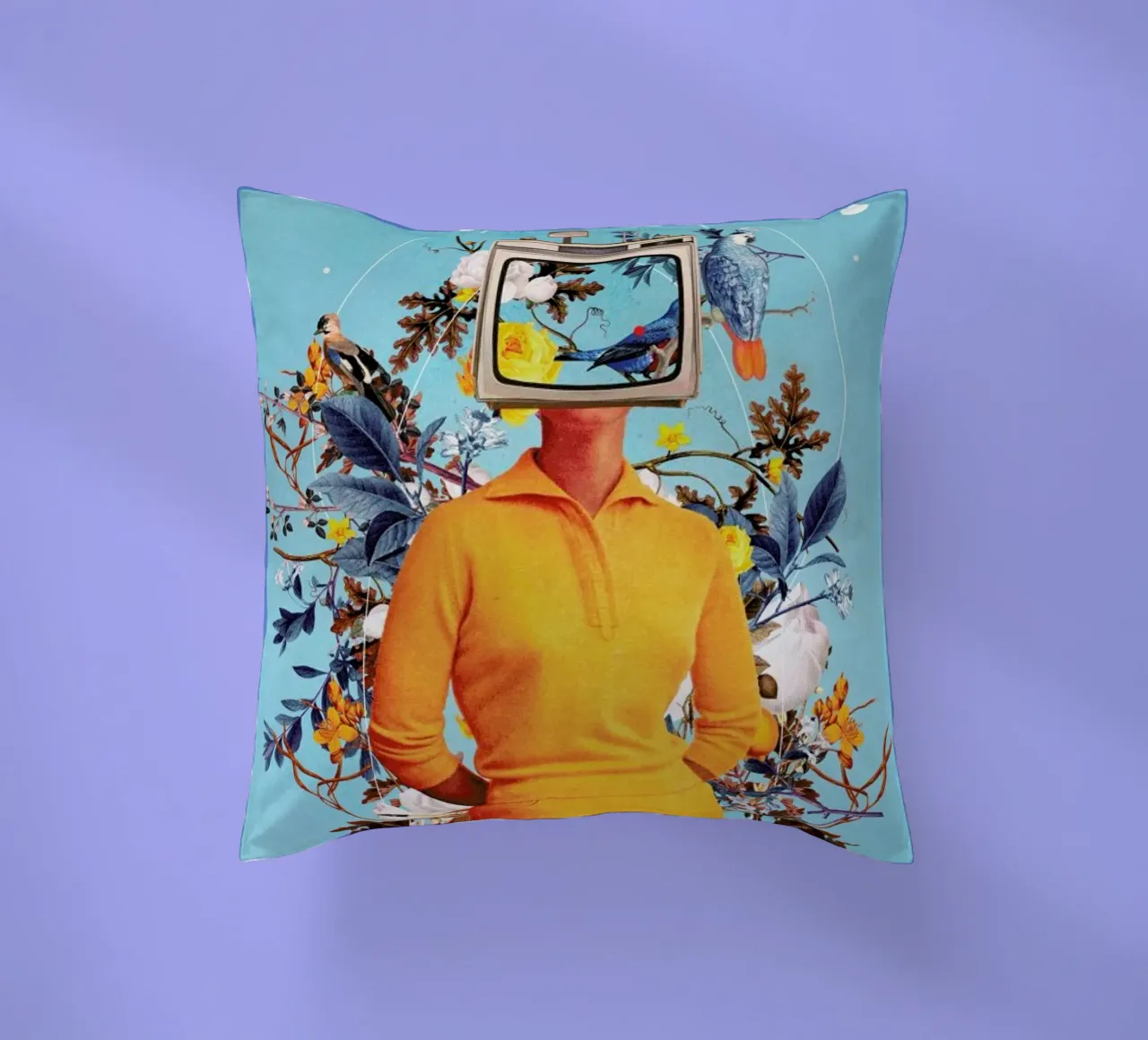 Don't Feed The Monitors With Your Dreams cuscino da Frank Moth